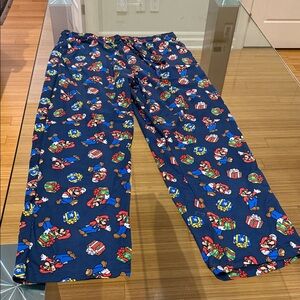Nintendo Blue Character Pajama Bottoms